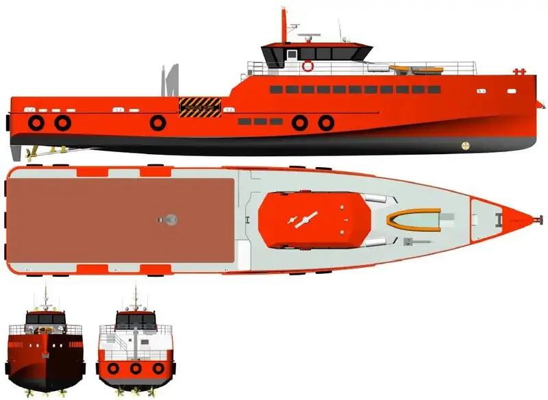 Kapal kru untuk dijual