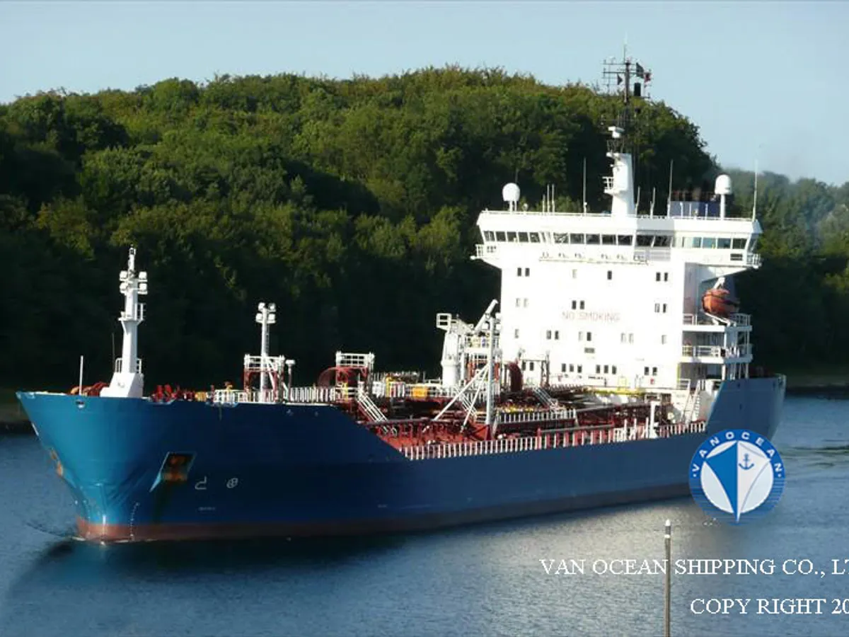 Kapal tanker minyak/kimia untuk dijual