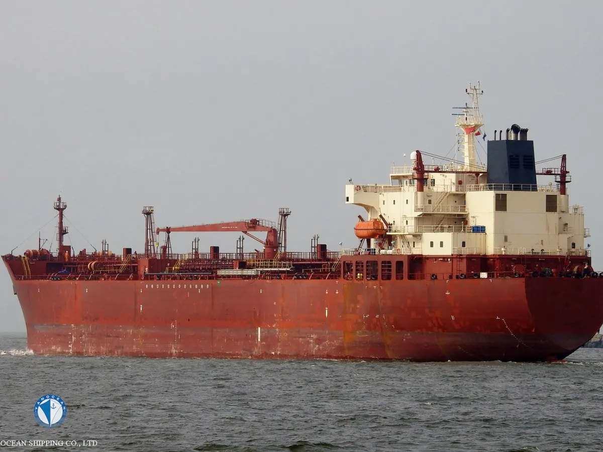 Kapal tanker minyak/kimia untuk dijual