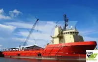 Kapal pasokan dijual