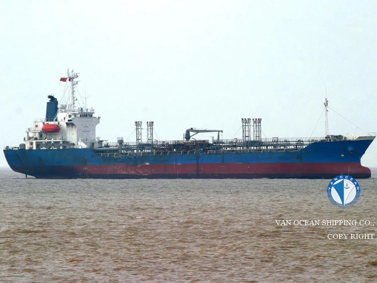 Kapal tanker minyak/kimia untuk dijual
