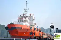 Kapal pasokan dijual
