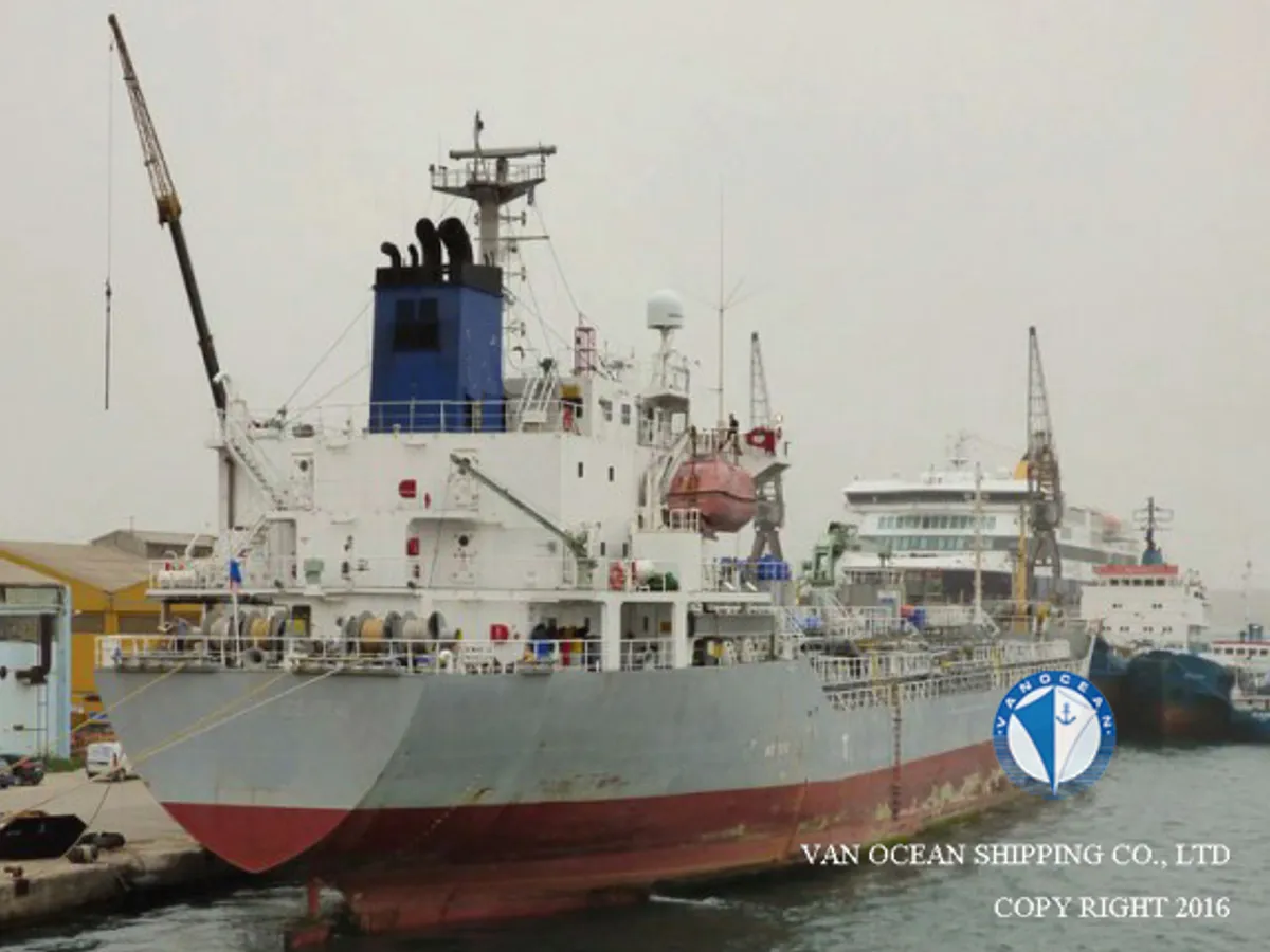 Kapal tanker minyak/kimia untuk dijual
