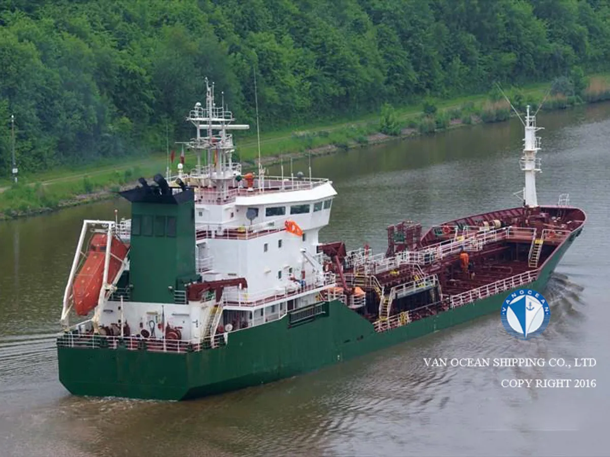 Kapal tanker minyak/kimia untuk dijual