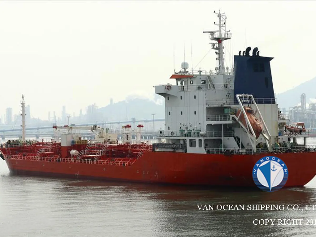 Kapal tanker minyak/kimia untuk dijual