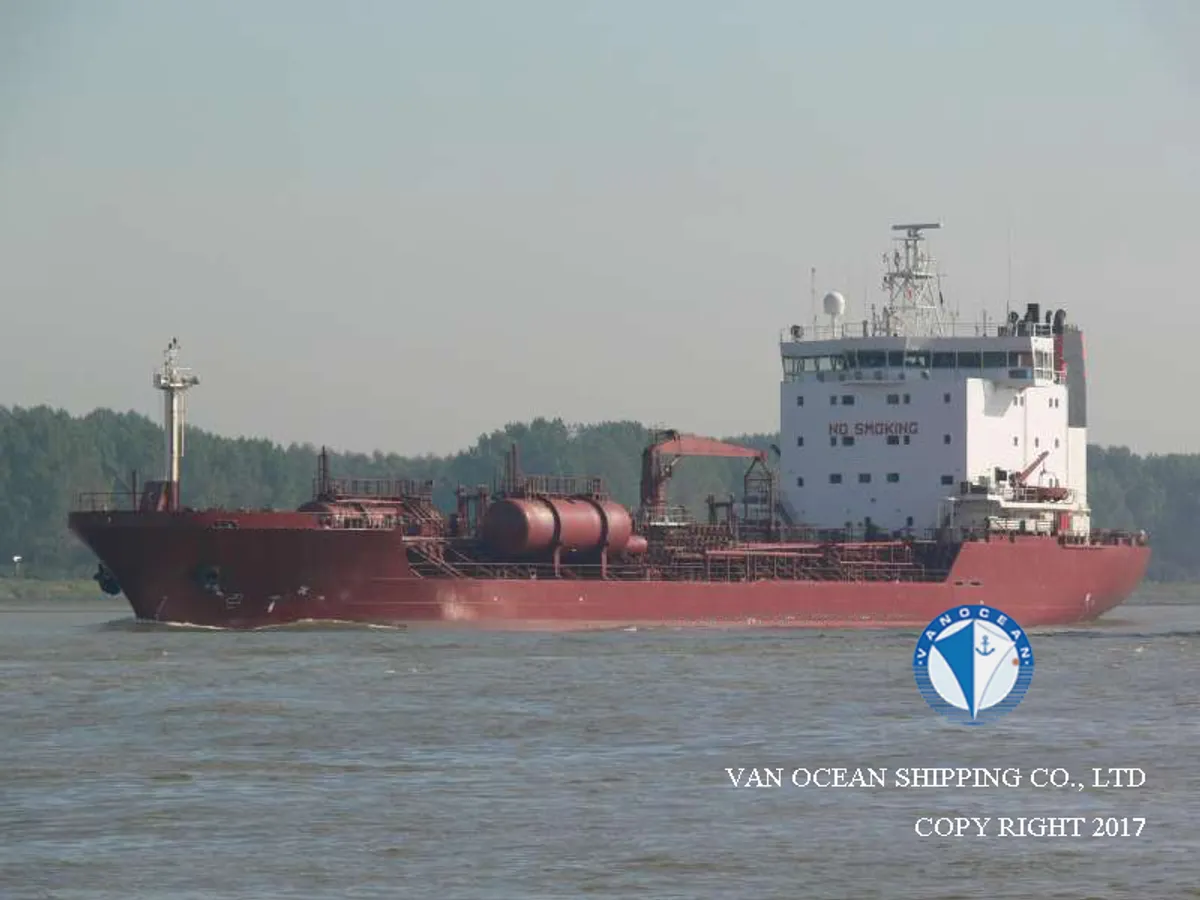 Kapal tanker minyak/kimia untuk dijual