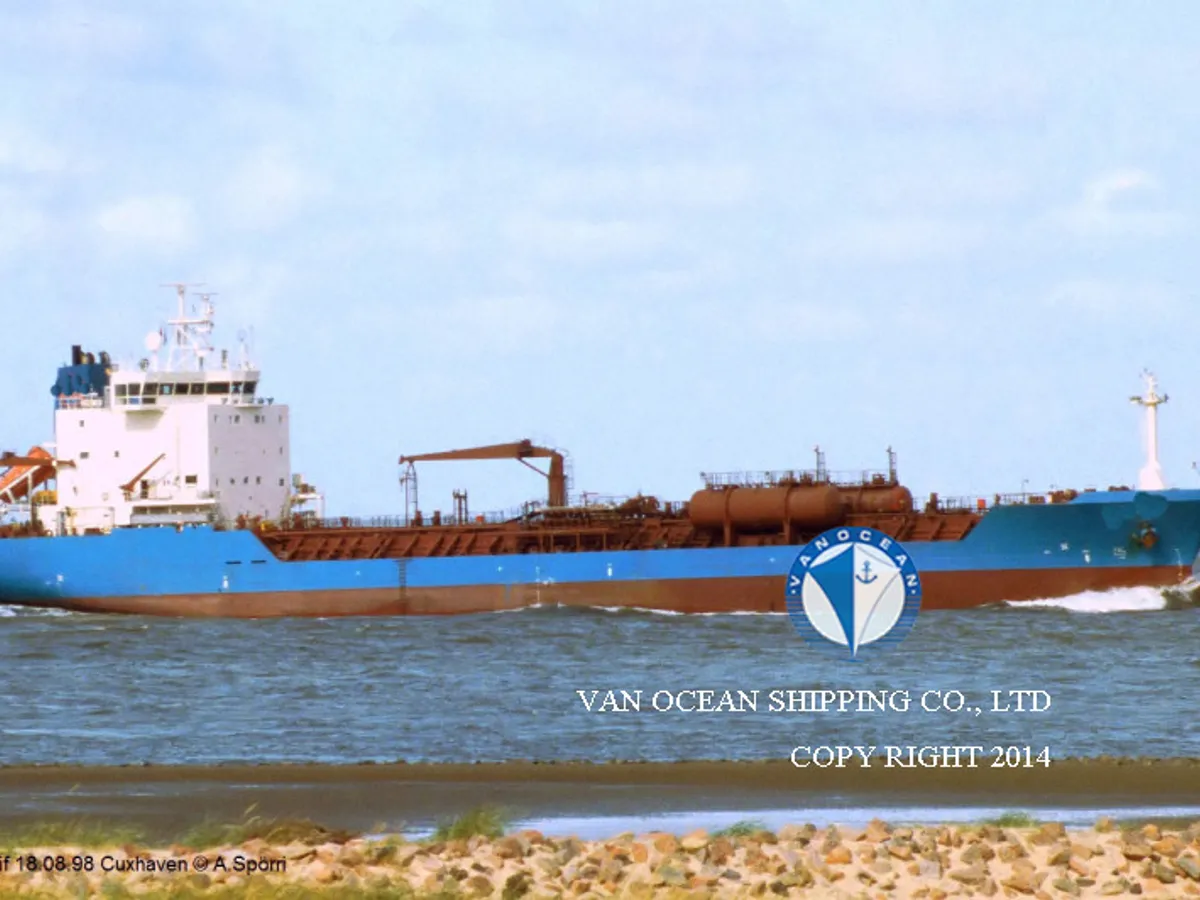 Kapal tanker minyak/kimia untuk dijual