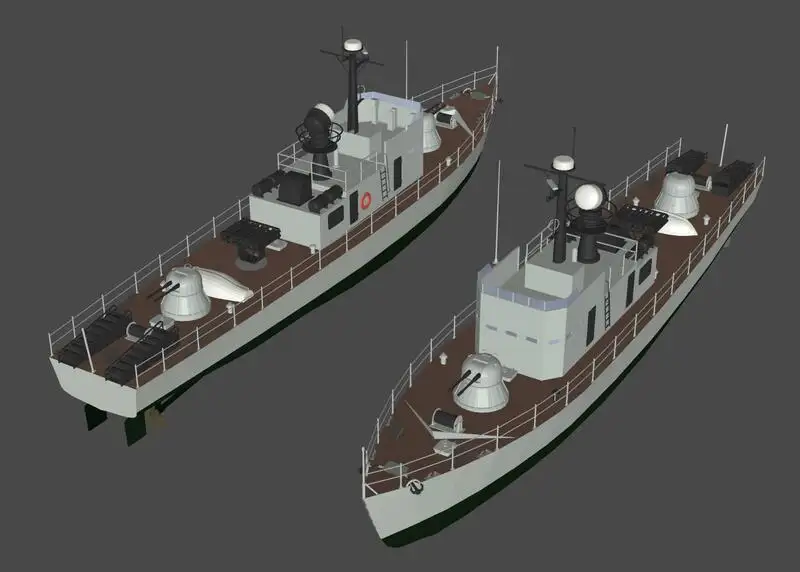 Kapal patroli untuk dijual