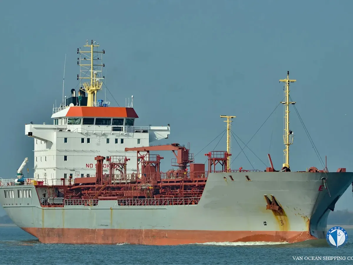 Kapal tanker minyak/kimia untuk dijual