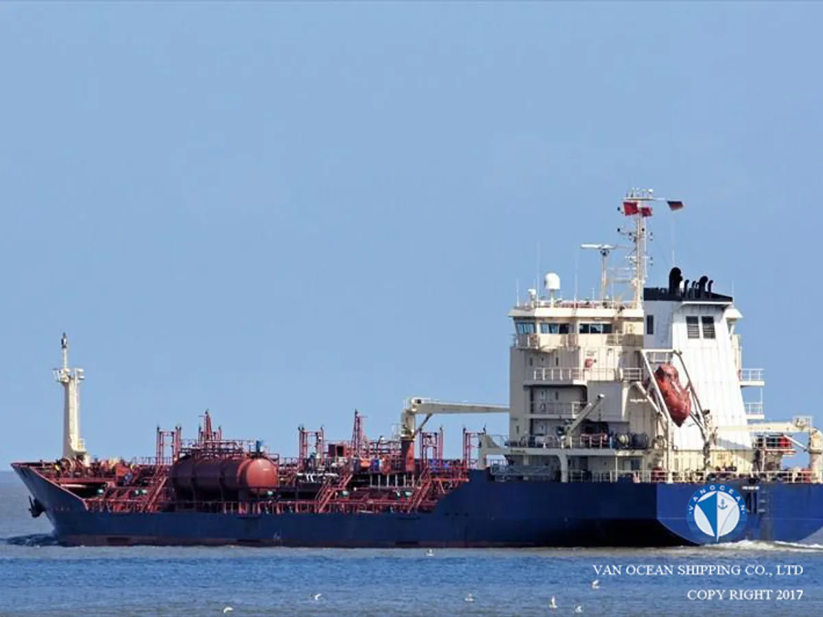 Kapal tanker minyak/kimia untuk dijual