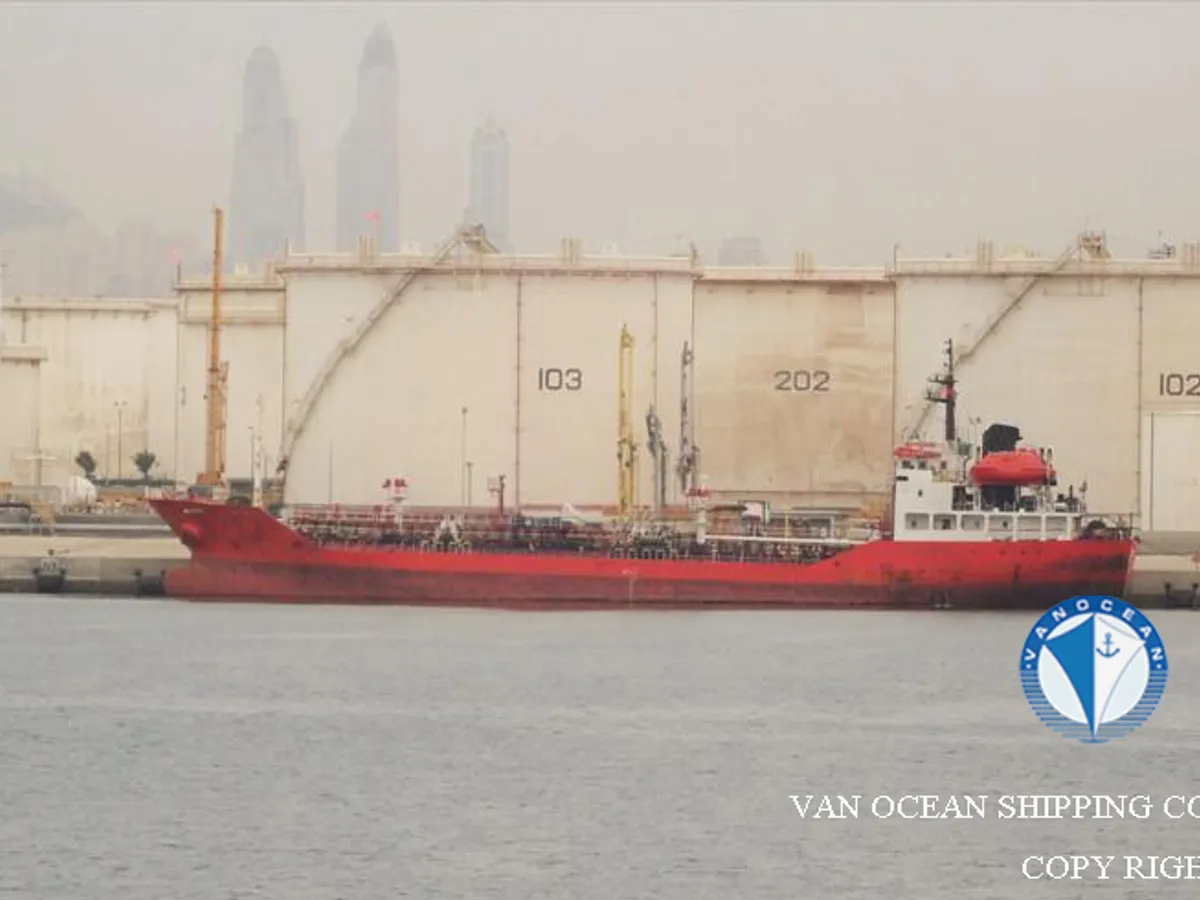 Kapal tanker minyak/kimia untuk dijual