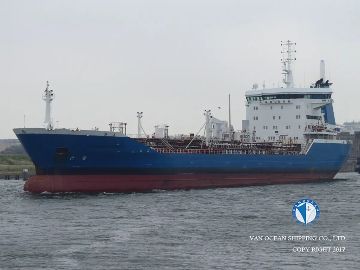 Kapal tanker minyak/kimia untuk dijual
