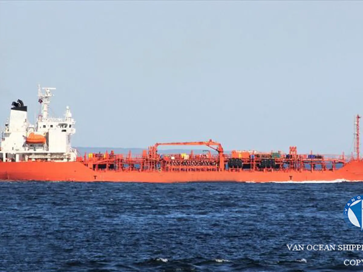 Kapal tanker minyak/kimia untuk dijual