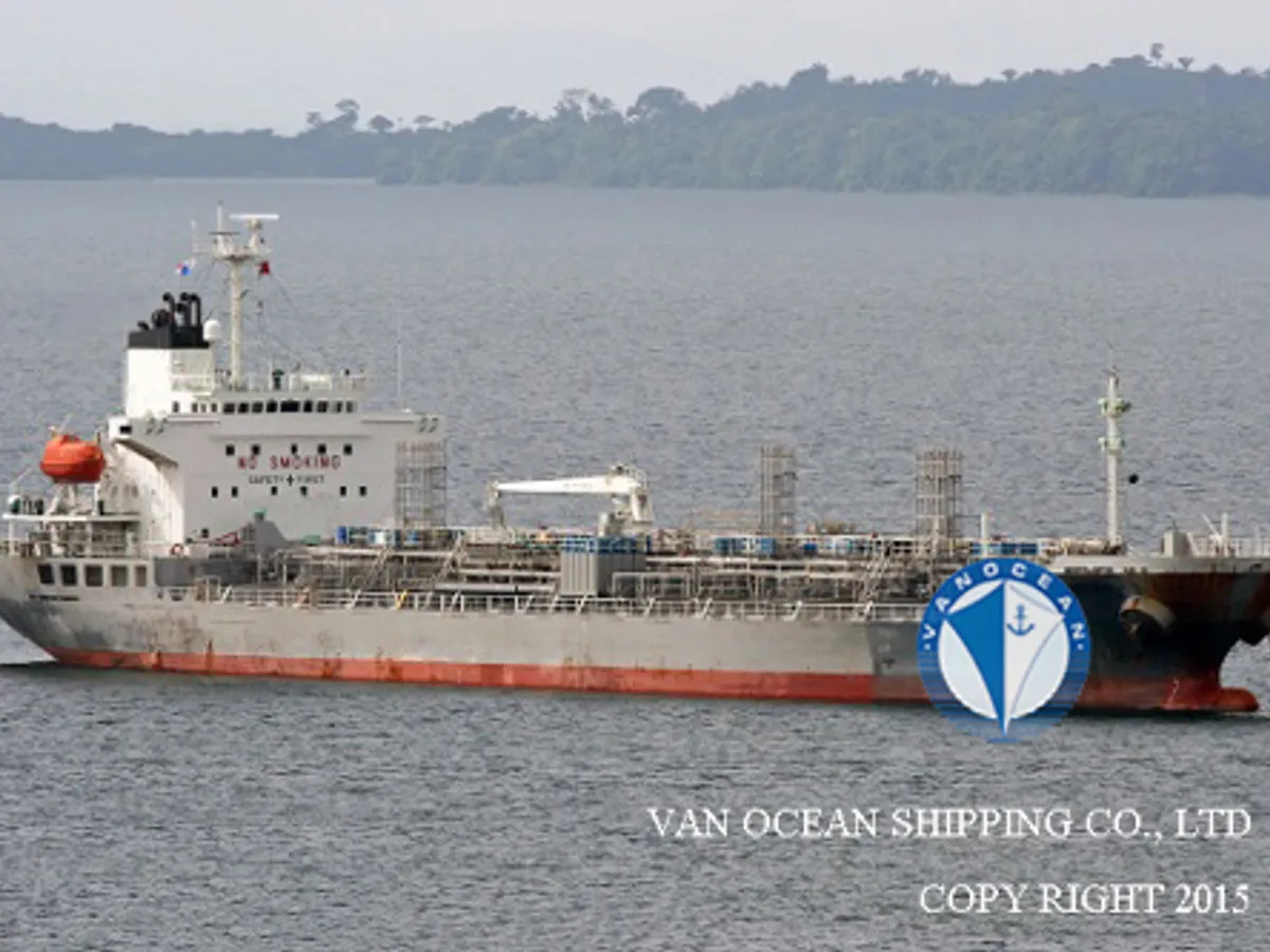 Kapal tanker minyak/kimia untuk dijual