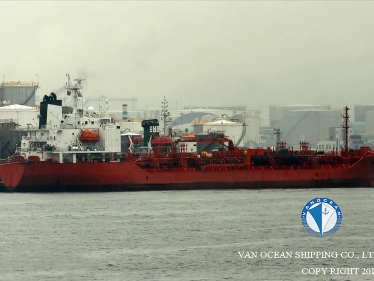 Kapal tanker minyak/kimia untuk dijual