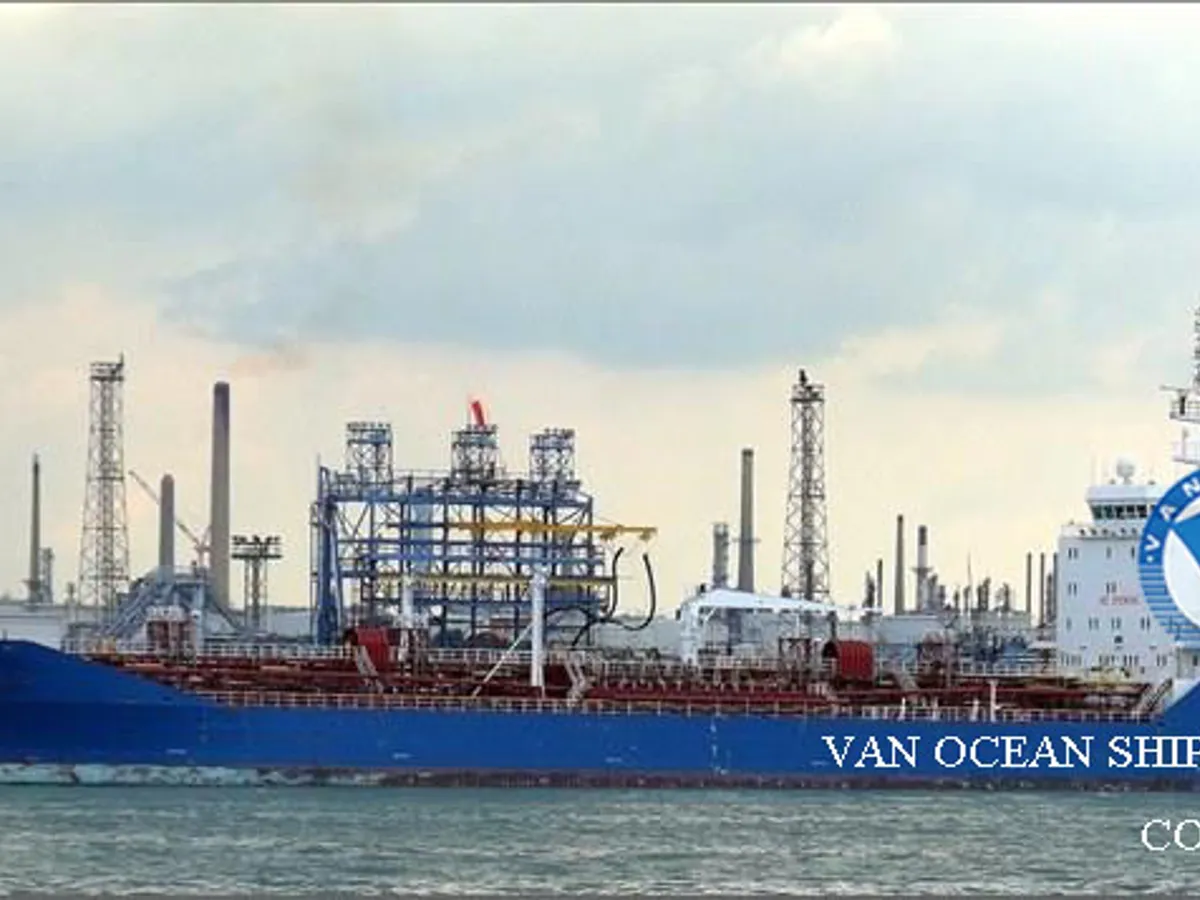 Kapal tanker minyak/kimia untuk dijual