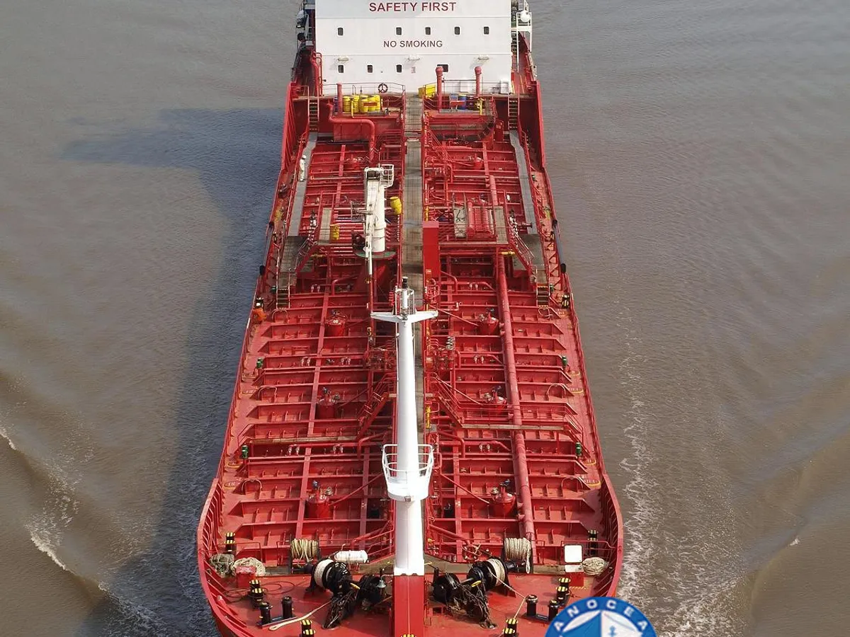 Kapal tanker minyak/kimia untuk dijual