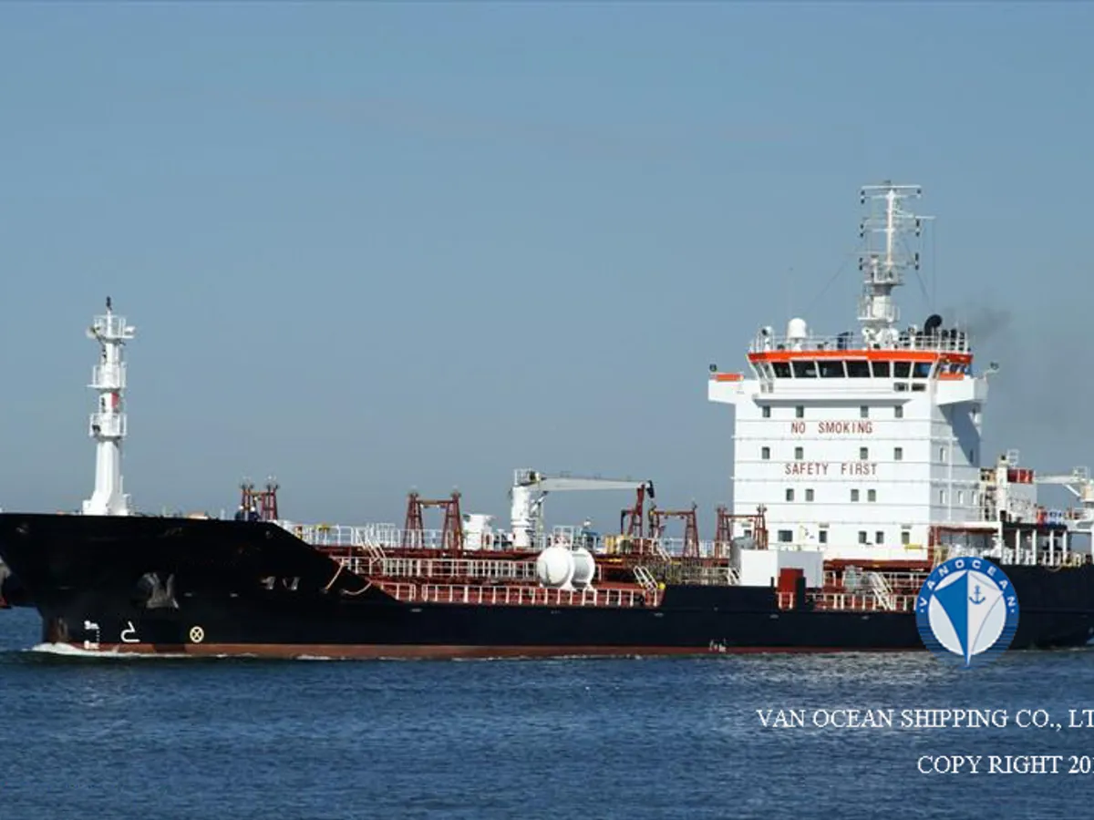 Kapal tanker minyak/kimia untuk dijual