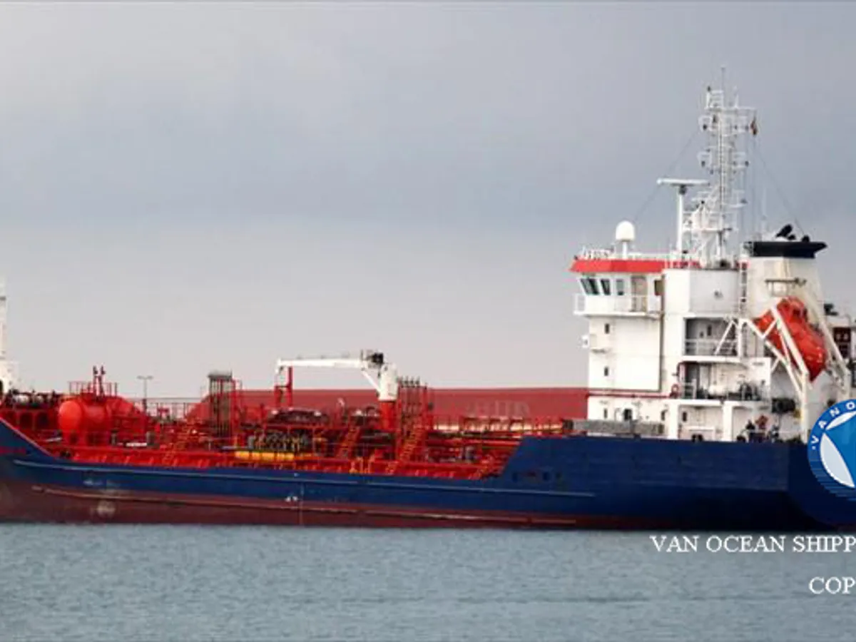Kapal tanker minyak/kimia untuk dijual
