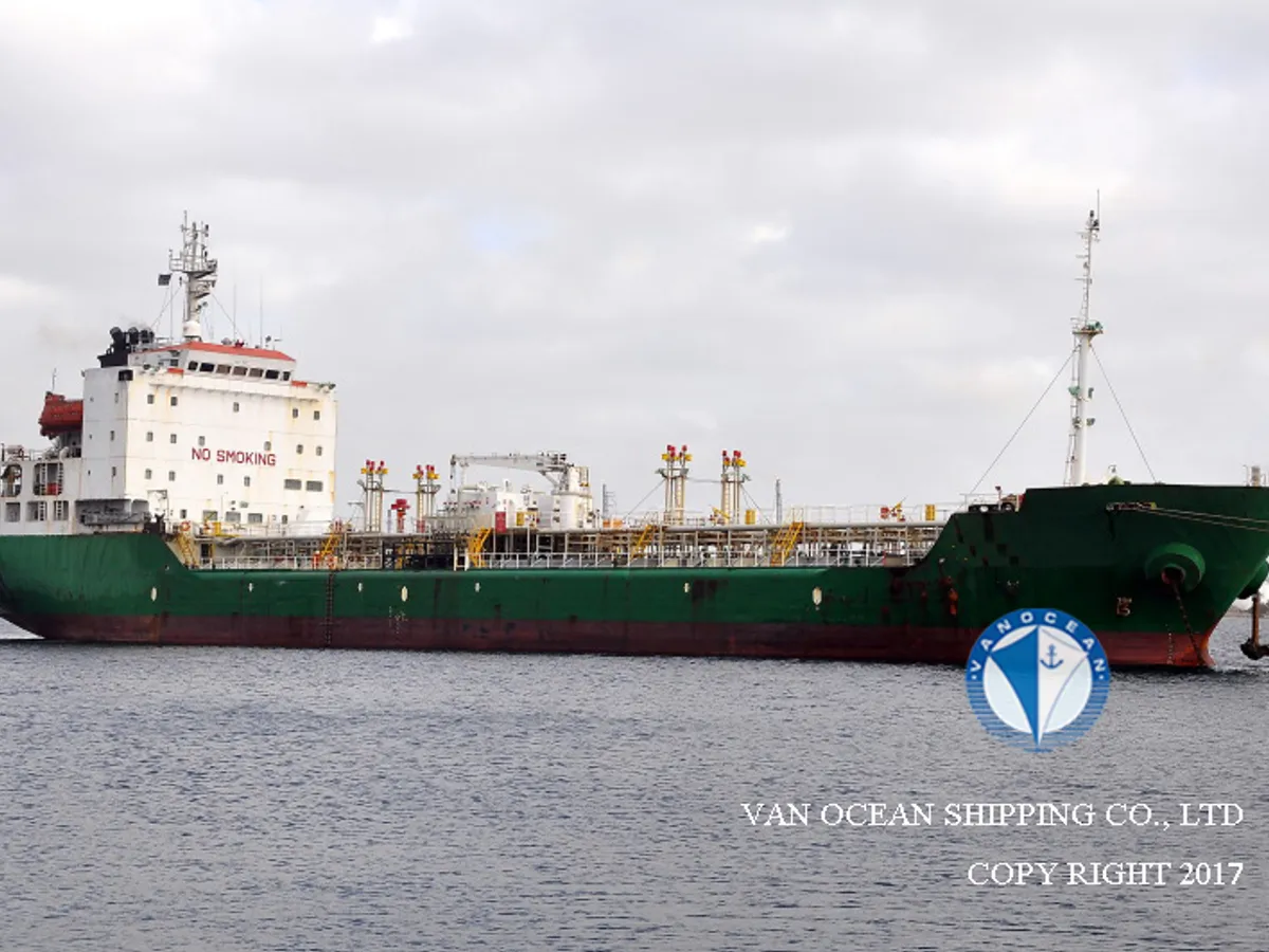 Kapal tanker minyak/kimia untuk dijual