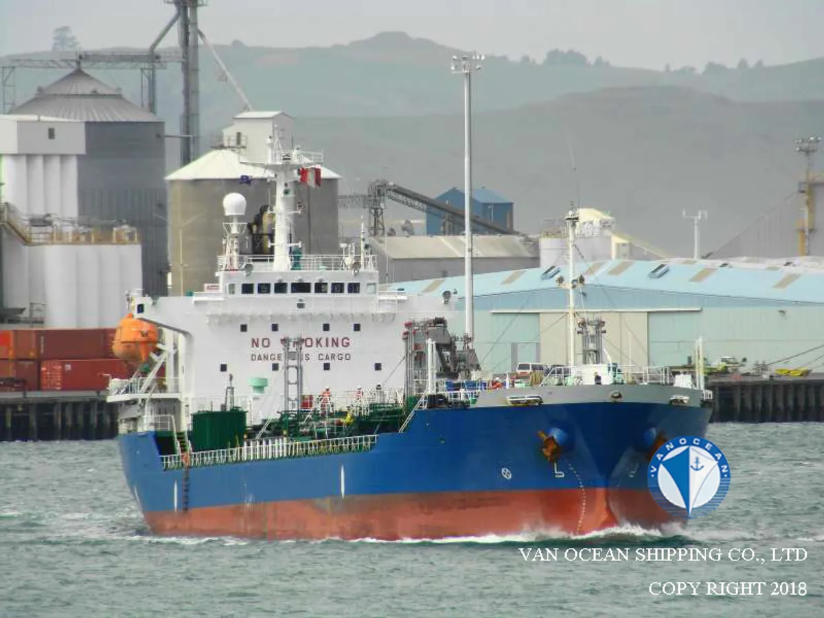 Kapal tanker minyak/kimia untuk dijual