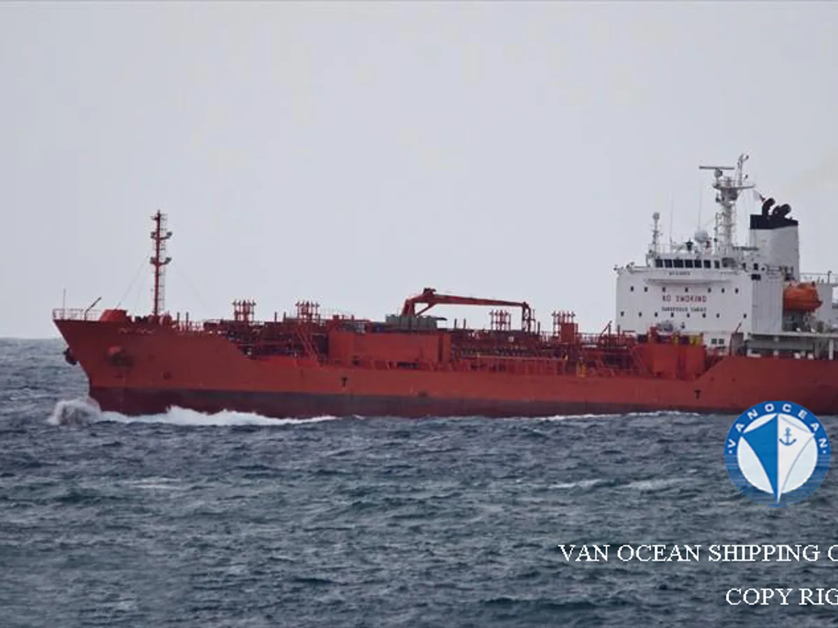 Kapal tanker minyak/kimia untuk dijual