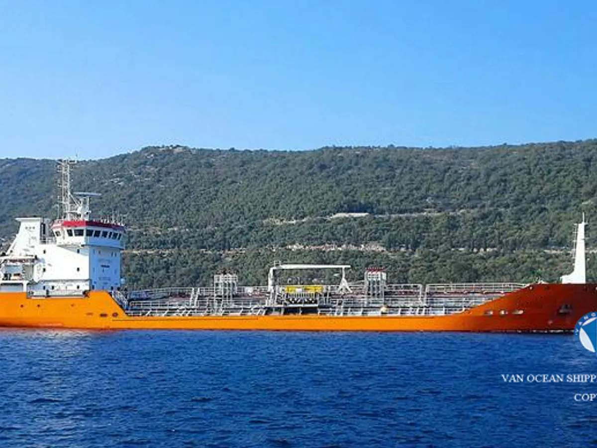 Kapal tanker minyak/kimia untuk dijual