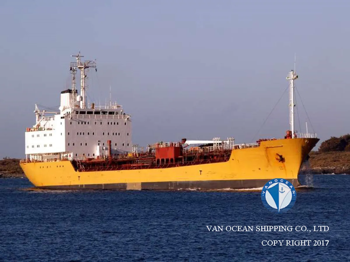 Kapal tanker minyak/kimia untuk dijual