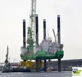 Rig pengeboran lepas pantai untuk dijual