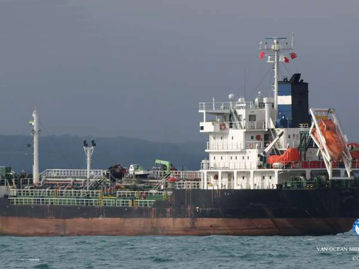 Kapal tanker minyak/kimia untuk dijual
