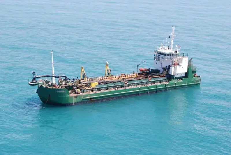 Kapal keruk untuk dijual