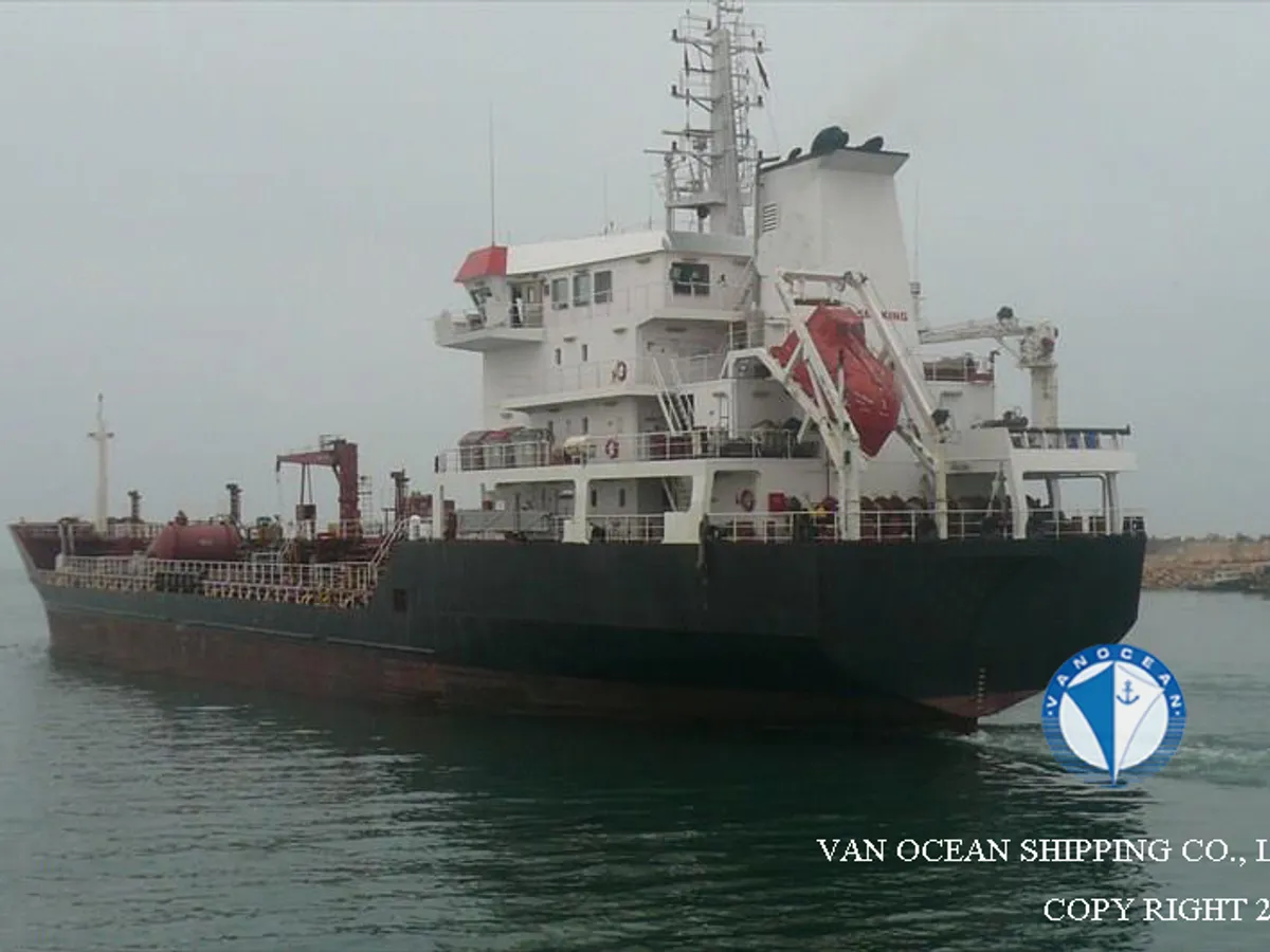 Kapal tanker minyak/kimia untuk dijual