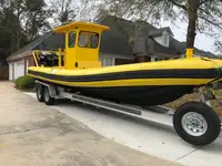 Perahu karet kaku dijual