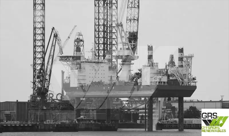 Rig pengeboran lepas pantai untuk dijual