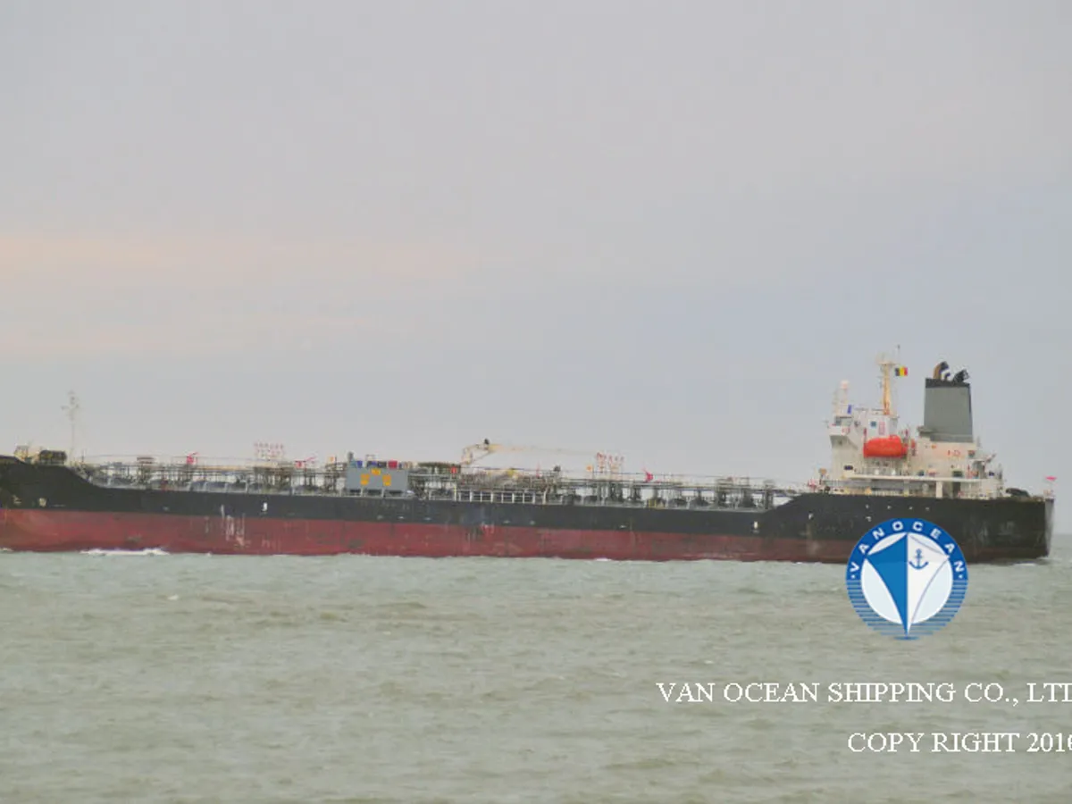 Kapal tanker minyak/kimia untuk dijual