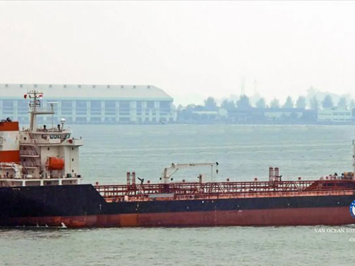 Kapal tanker minyak/kimia untuk dijual