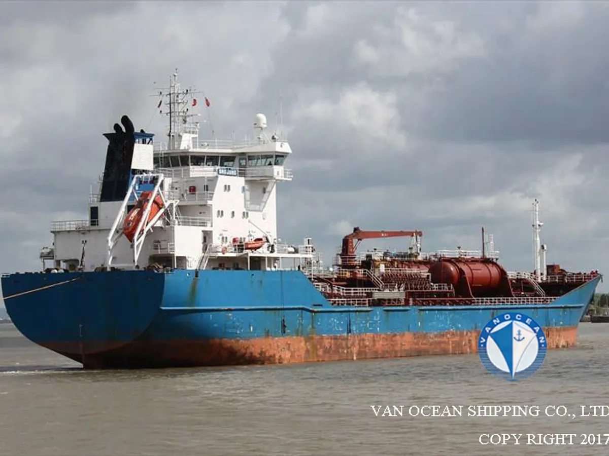 Kapal tanker minyak/kimia untuk dijual