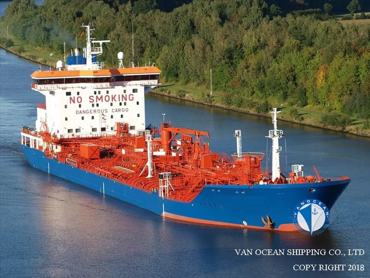 Kapal tanker minyak/kimia untuk dijual