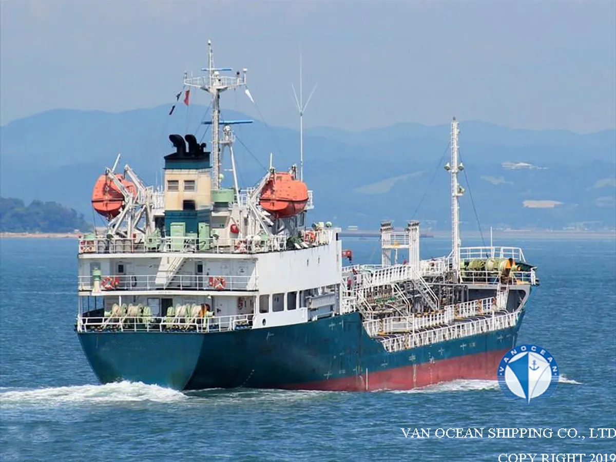 Kapal tanker minyak/kimia untuk dijual