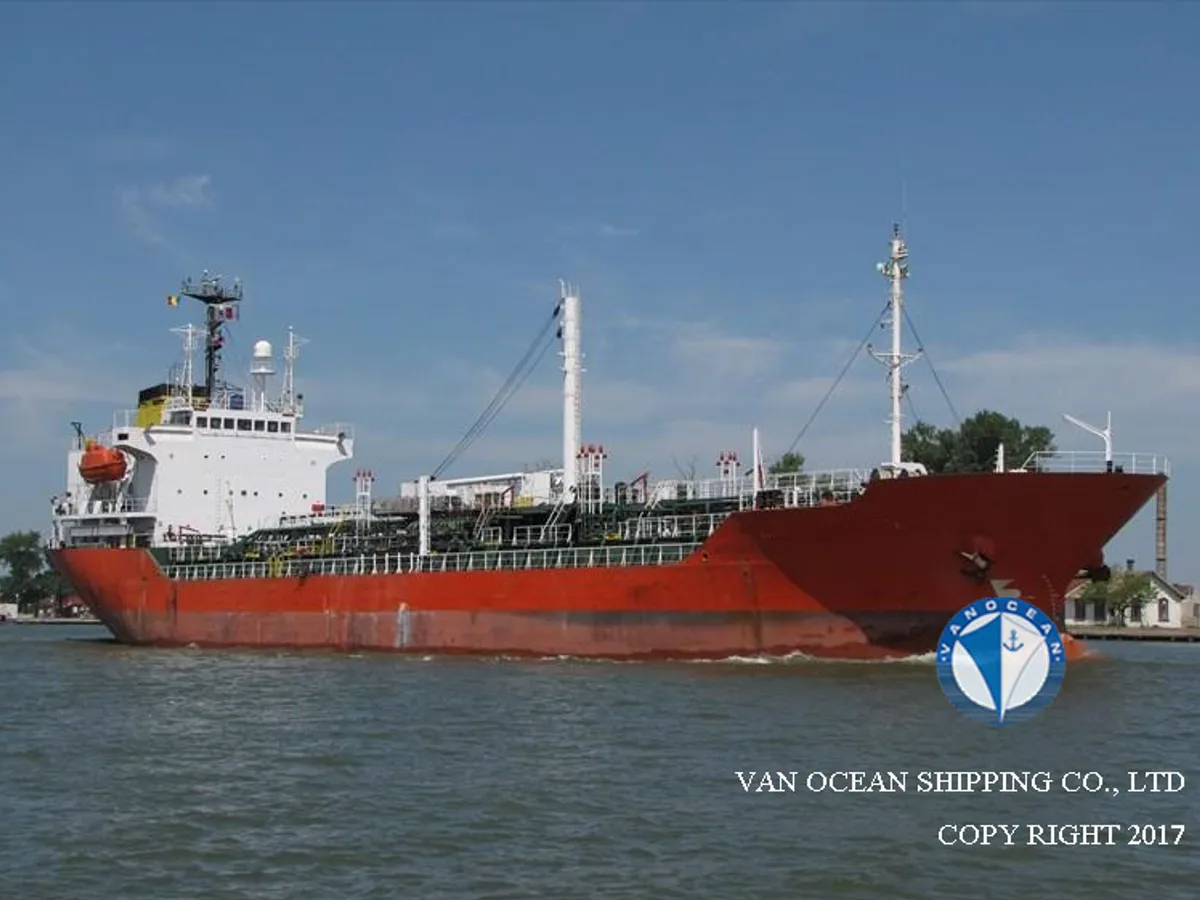 Kapal tanker minyak/kimia untuk dijual