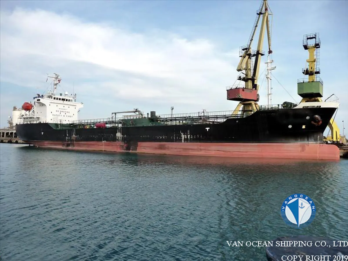 Kapal tanker minyak/kimia untuk dijual