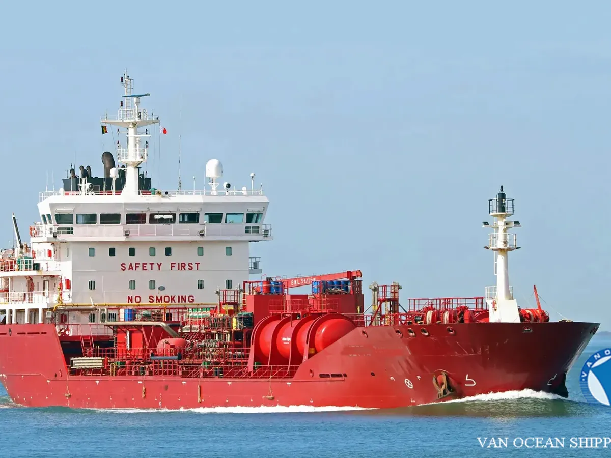 Kapal tanker minyak/kimia untuk dijual