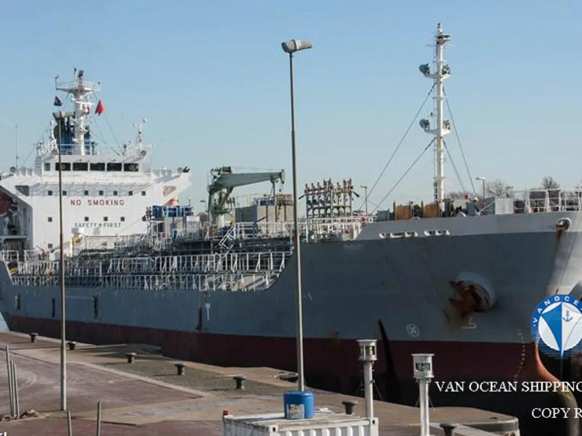 Kapal tanker minyak/kimia untuk dijual