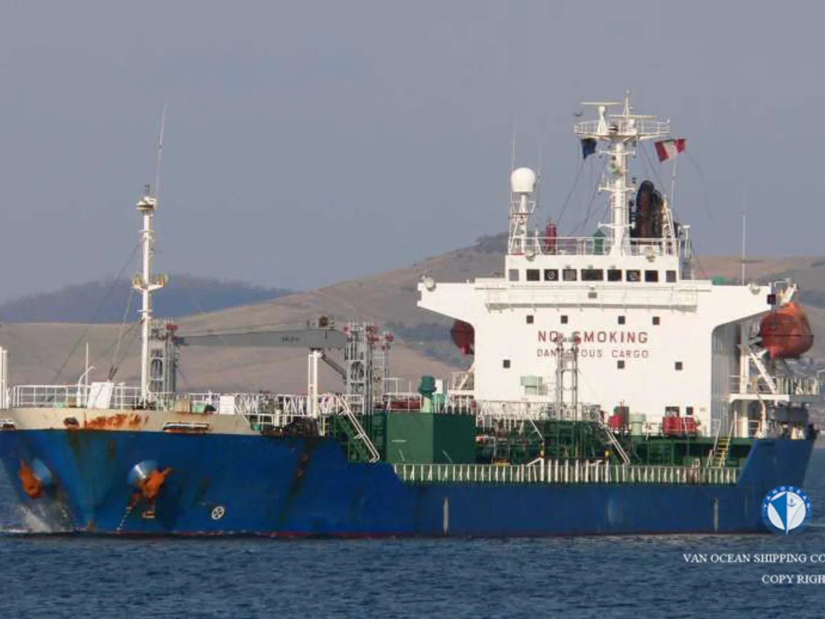 Kapal tanker minyak/kimia untuk dijual