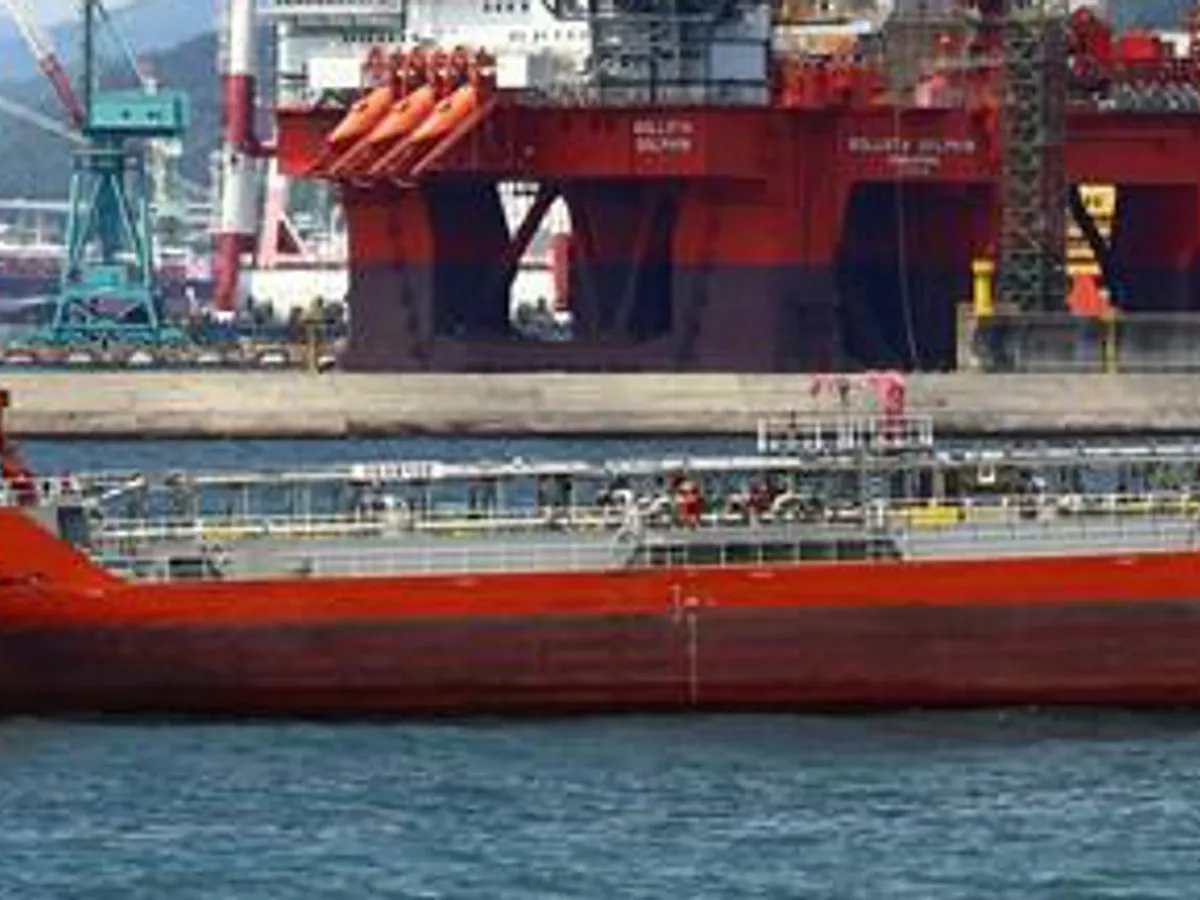 Kapal tanker minyak/kimia untuk dijual