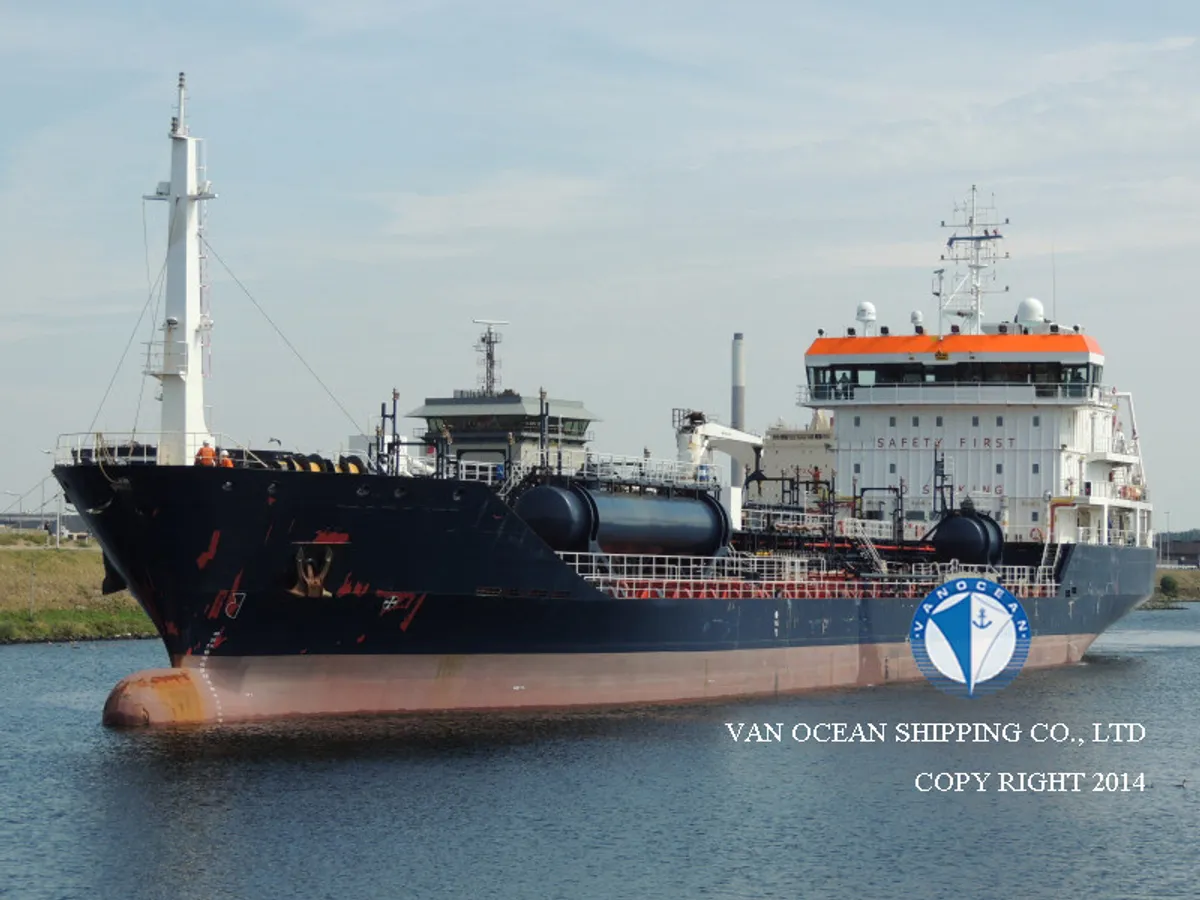 Kapal tanker minyak/kimia untuk dijual