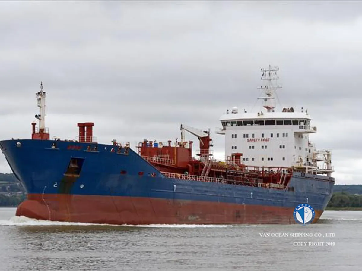 Kapal tanker minyak/kimia untuk dijual