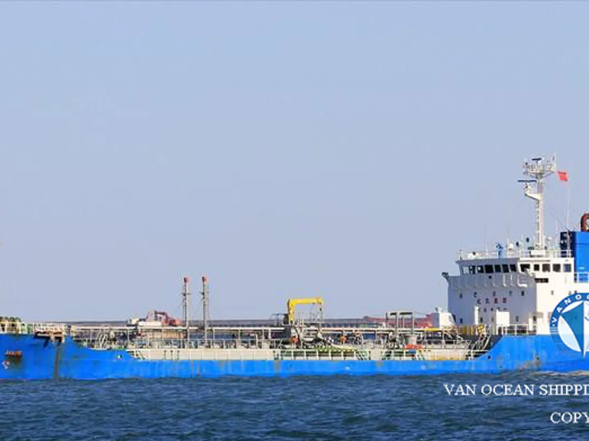 Kapal tanker minyak/kimia untuk dijual