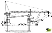 Rig pengeboran lepas pantai untuk dijual