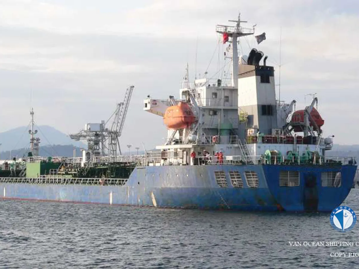 Kapal tanker minyak/kimia untuk dijual